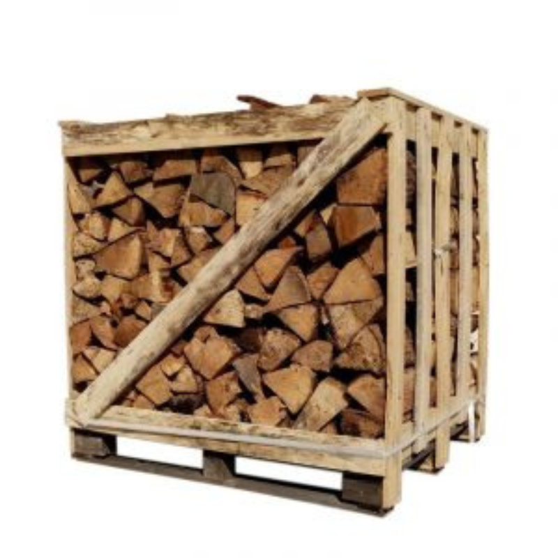 Brandhout – 30 cm – droog – hardhoutmengsel – pallet 1 m3 – 1,5 stere